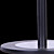  Comtemporary Fabric Table Light with Silver Stand