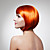  Capless Chin Length Synthetic Golden Brown Bob Style Hair Wig