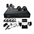  4 Channel CCTV DVR Kit(2 Outdoor And 2 Indoor IR Camera, Remote Control DVR)