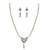  Imitation Pearl/ Rhinestone Ladies' Jewelry Set Including Necklace And Earring Set