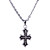  Titanium With Cross Unisex Necklaces