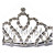  lindo conjunto de jóias strass casamento de noiva, incluindo colar, tiara e brincos