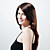  Capless Extra Long Synthetic Chocolate Brown Straight Hair Wig