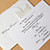  Elegant Tri-fold Wedding Invitation With Laser-cut Butterfly (Set of 50)