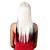  Capless Long Straight Light Ash Blonde Hair Wig