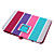  Textile Strip Pattern Case with Stand for iPad Mini