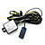 Euro Style 2 x 6W High Power 6-LED Daytime Running Lights