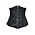  Sleeveless Mini Black Decorative Pattern Gothic Lolita Corset