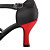  satijn bovenste peep toe dansschoenen latin ballroom schoenen voor vrouwen meer kleuren