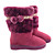  Women' Cotton Snow Boots with Hair Bulb