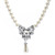  Imitation Pearl/ Rhinestone Ladies' Jewelry Set Including Necklace And Earring Set