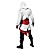  Cosplay Costume Inspired by Assassin's Creed III Connor Red And White Jacket