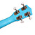  Smile - (Blue) Plywood Basswood Soprano Ukulele with Gig Bag and Picks