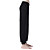  Japannes Cotton Long Sleeve Sports Yoga Suit (White Pleated Tops+Black Pants)
