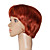  High Quality Synthetic Hand Tied Lace Front Straight 8 Inches Hair Wigs Multi-Colors to Choose