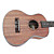  - Frutos de cáscara (U-160T) Contrachapado Ukulele Tenor Sapelle con bolsa