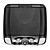  12,1 tommers Roof Mount Bil DVD spiller med analog TV Support DVD, SD, USB, FM, IR, MP4, Trådløst spill