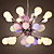  luz do pendente moderno, com 16 luzes