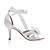  Satin Stiletto Heel Sandals With Satin Flower Wedding / Party Evening Shoes (More Colors Available)