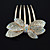  Handmade Golden 7cm Bow Aristocrat Lolita Headdress