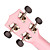  Matata - (UK10PK) Plywood Basswood Soprano Ukulele with Bag/Picks(Pink)