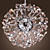  Egypt Imported Crystal 8-Light Chandelier in Ball Shape