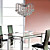  Lámpara Chandelier de Cristal con 5 Bombillas - TURLOCK