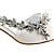  Satin Upper Mid Heel Strappy Sandals Wedding Bridal Shoes (More Colors)