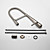  Contemporary Brass Kitchen Faucet - Nickel Brushed Finish