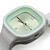  Quartz Uhr mit Silikon Armband (Weiß)