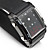  Reloj Pulsera Digital Análogo de Tiempo Doble Con Pantalla para la Semana - Negro (2CR1120)