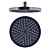  ABS 8-inch Circle Rainfall Shower Head