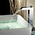  contemporanea cascata cromata lavandino rubinetto del bagno (alto)