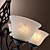  Iron Chandelier with 6 Lights in Antique Style - Upward
