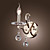  Golden Crystal Wall Light with 1 Lights