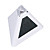  pyramide klokke og farverige ur-hvid (3 * aaa)