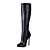  DAYA - Knestøvler Stilletthæler Leatherette