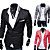  Men'S Cheap Pure Color Leisure Suit Top(Assorted Colors And Sizes)
