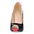  Leatherette Stiletto Heel Peep Toe Sandals / Pumps Party / Evening Shoes With Split Joint