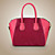 Women's PU Leather Contrast Color Vintage Tote/Crossbody Bag