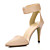  Elegant Leatherette Stiletto Heel Pointy Toe Pumps With Velcro Party / Evening Shoes