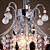  60W E27 Lampadario Vino rosso in funzione Crystal Ball