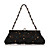  Unique Satin with Sequins Evening Handbag/Top Handle Bag(More Colors)