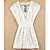  Women's V-neck Sexy Lace Dress