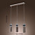  Artistic Pendant Light with 3 Lights - Cylinder Shade