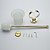  Ti-PVD Wall Mount Toilet Brush Holder(1018-J-80-4)