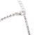  Beautiful Rhinestone With Alloy Plated Wedding Bridal Necklace and Earrings Jewelry Set