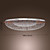  Modern Crystal Flush Mount with 24 Light