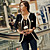  Slim Blazer Dames met Piping Detail