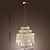  ASHEVILLE - Lampadario moderno in cromo